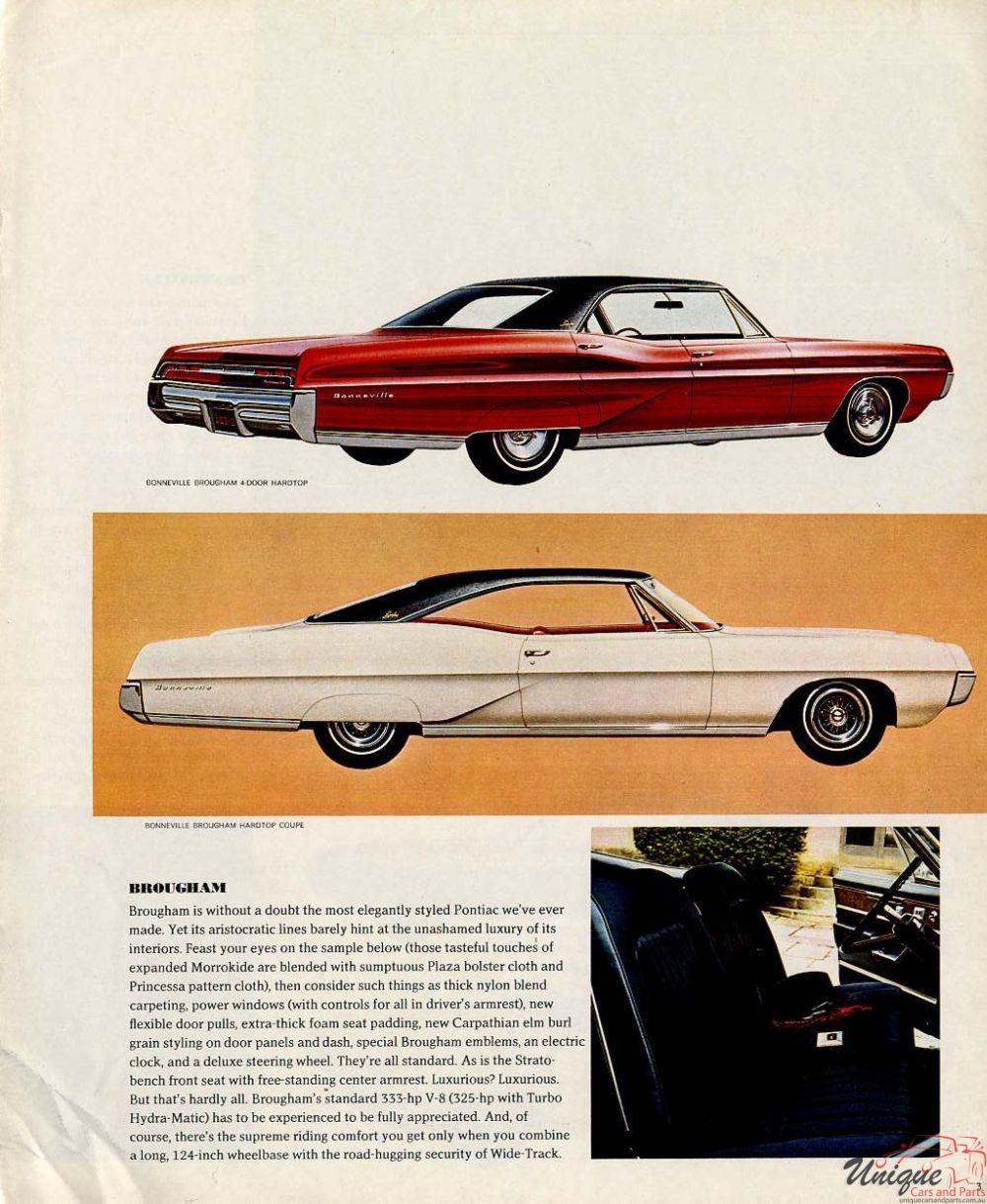 1967 Pontiac Full-Range Brochure Page 4